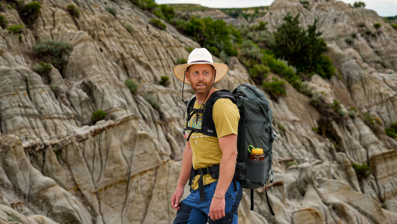 Backpacking <br /> in North Dakota