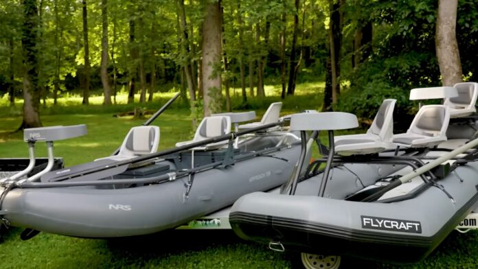 three person fishing raft, flycraft guide, nrs approach 138